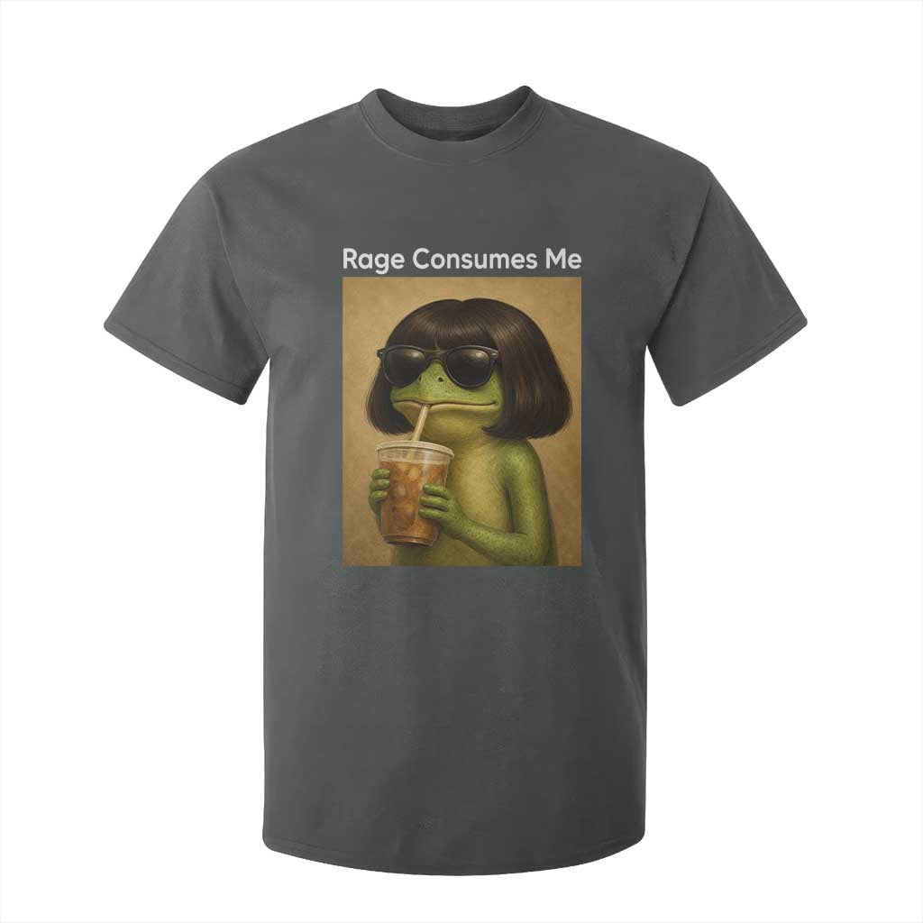 Funny Frog Bob Haircut Rage Consumes Me T Shirt For Kid Renaissance Painting Meme