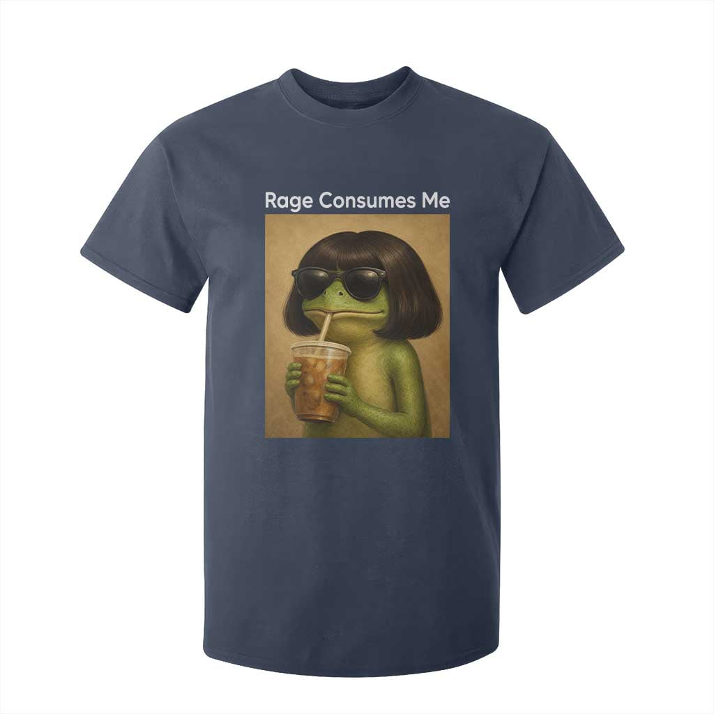 Funny Frog Bob Haircut Rage Consumes Me T Shirt For Kid Renaissance Painting Meme