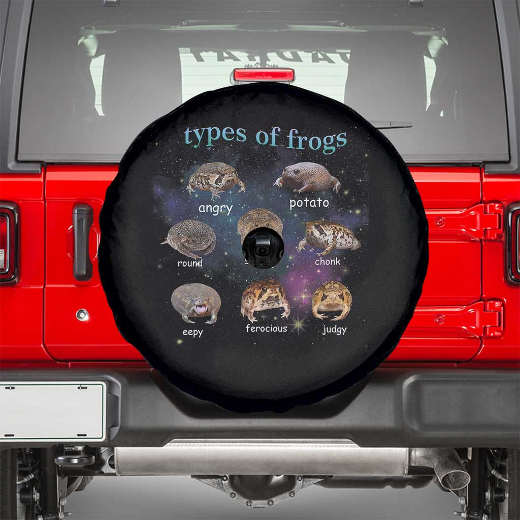 Types Of Frogs Funny Rain Frog Meme Chart Spare Tire Cover Angry Grumpy Eepy Chonk Potato Round Judgy Ferocious
