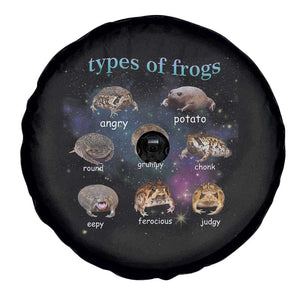 Types Of Frogs Funny Rain Frog Meme Chart Spare Tire Cover Angry Grumpy Eepy Chonk Potato Round Judgy Ferocious