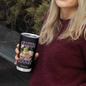Funny Gluten Free Frog Princess Toilet Meme Tumbler Cup Gluten Got Me Tootin
