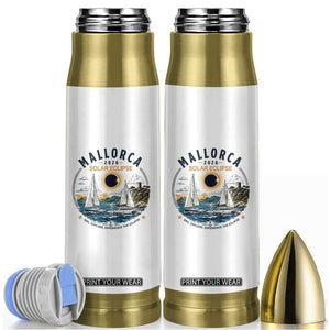 Mallorca Spain 2026 Total Solar Eclipse Bullet Tumbler Sailing Cruise Totality Sail Explore Experience Travel Souvenir