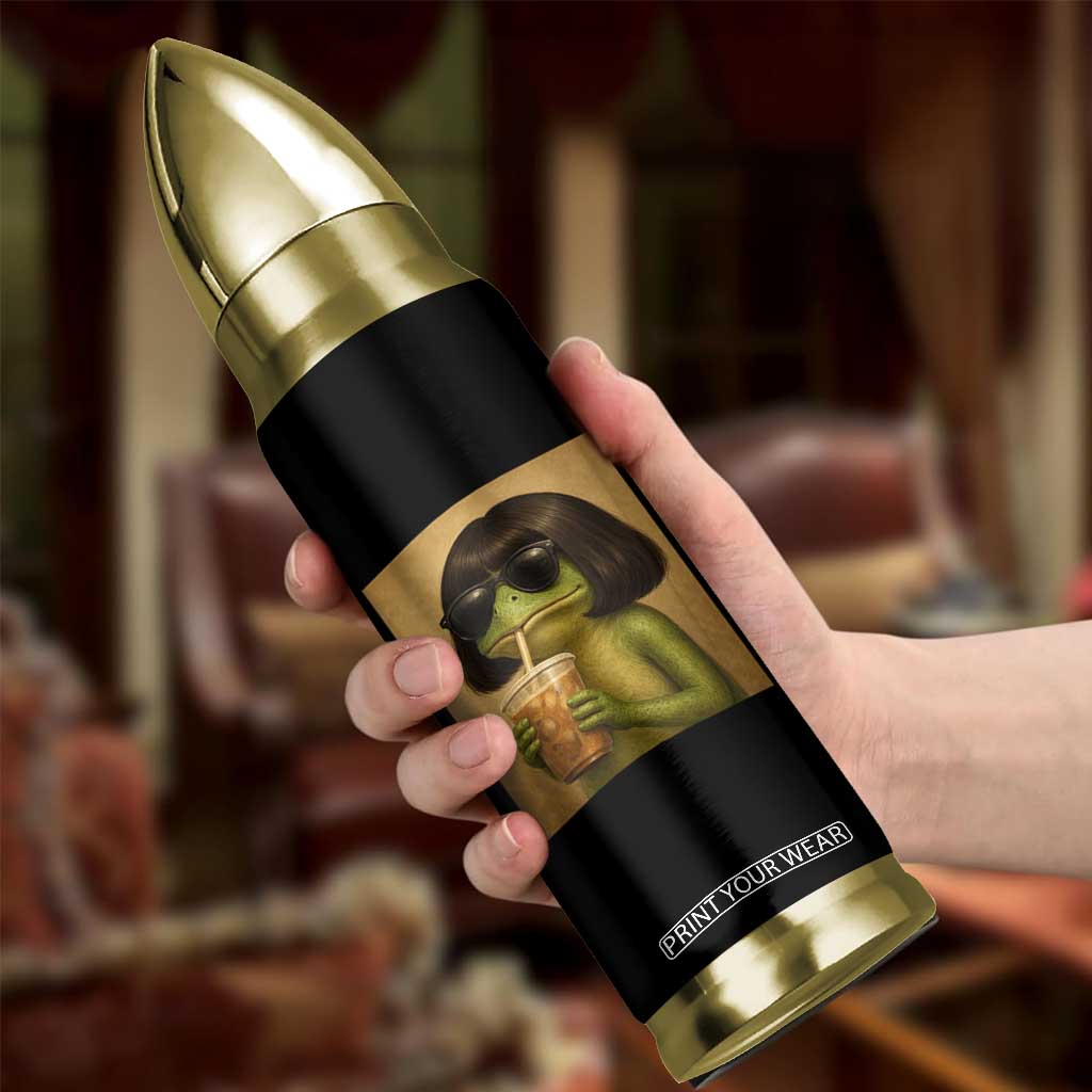 Funny Frog Bob Haircut Renaissance Painting Meme Bullet Tumbler