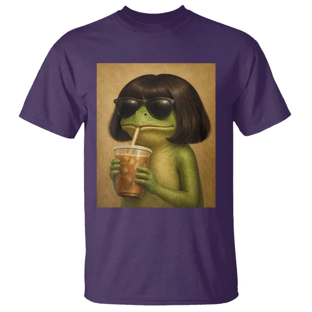 Funny Frog Bob Haircut Renaissance Painting Meme T Shirt