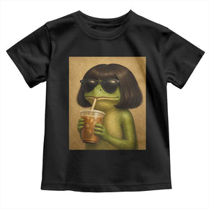 Funny Frog Bob Haircut Renaissance Painting Meme Toddler T Shirt
