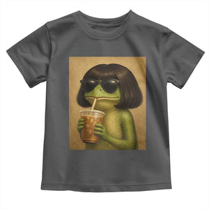 Funny Frog Bob Haircut Renaissance Painting Meme Toddler T Shirt