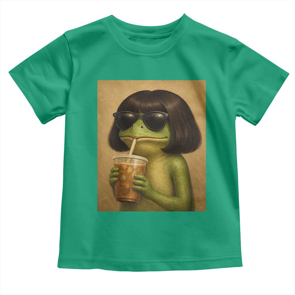 Funny Frog Bob Haircut Renaissance Painting Meme Toddler T Shirt