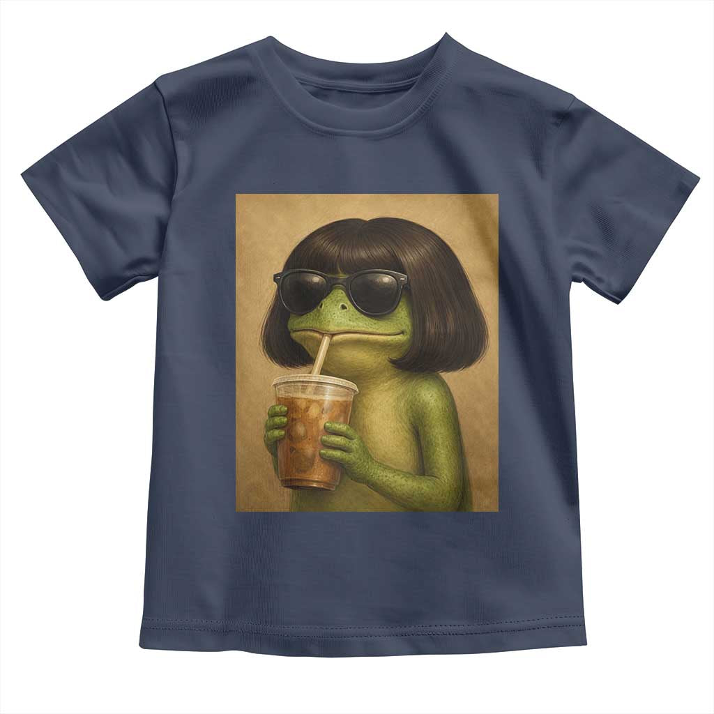 Funny Frog Bob Haircut Renaissance Painting Meme Toddler T Shirt