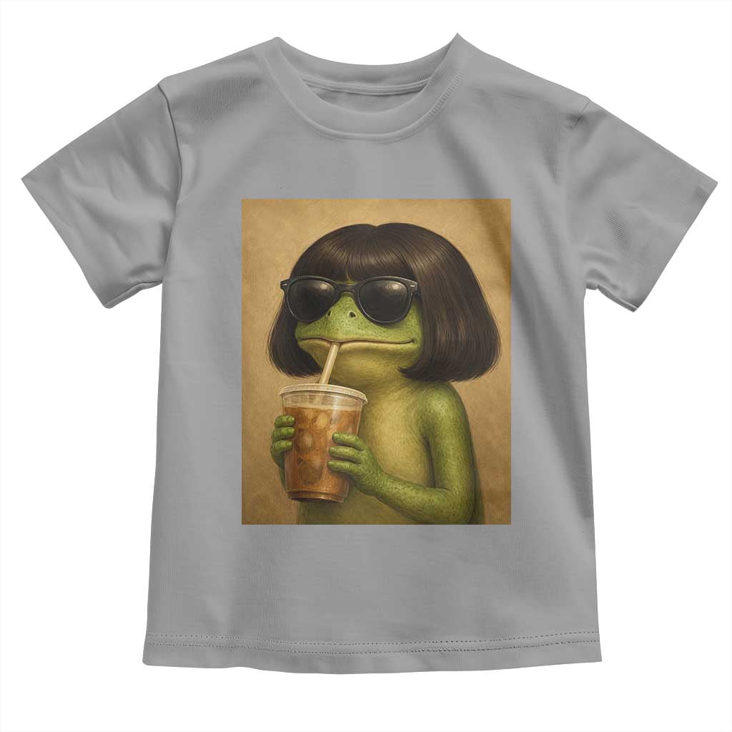 Funny Frog Bob Haircut Renaissance Painting Meme Toddler T Shirt