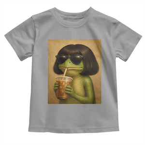 Funny Frog Bob Haircut Renaissance Painting Meme Toddler T Shirt