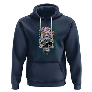 Retro Western Skull Hoodie Somebody Save Me From Myself Country Music TS02 Navy Printyourwear
