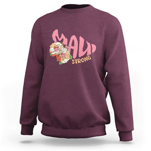 Maui Strong Hawaii Strong Pray For Maui Sweatshirt TS02 Maroon Printyourwear