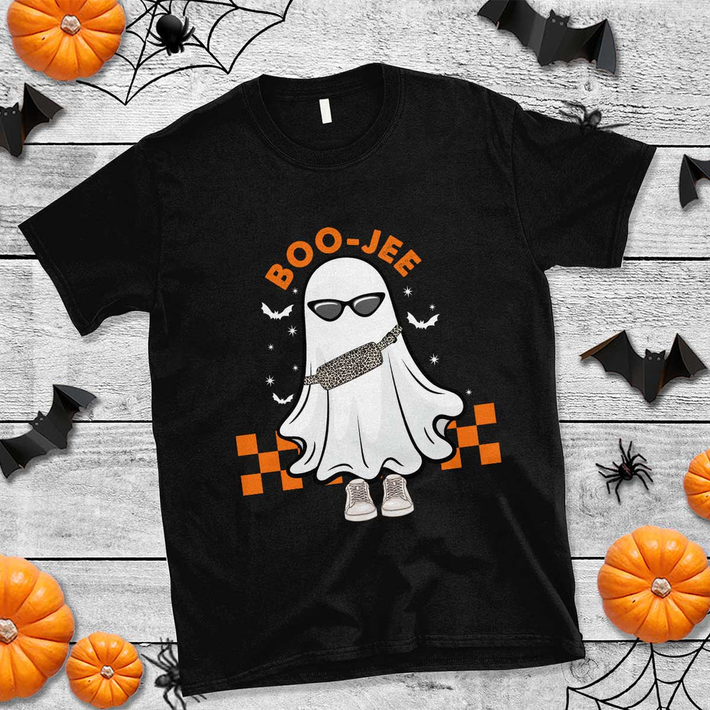 Halloween Boo Sheet T Shirt Cute Spooky Ghost Halloween Costume Boujee Boo-Jee TS02 Black Print Your Wear