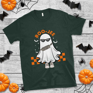 Halloween Boo Sheet T Shirt Cute Spooky Ghost Halloween Costume Boujee Boo-Jee TS02 Dark Forest Green Print Your Wear