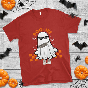 Halloween Boo Sheet T Shirt Cute Spooky Ghost Halloween Costume Boujee Boo-Jee TS02 Red Print Your Wear