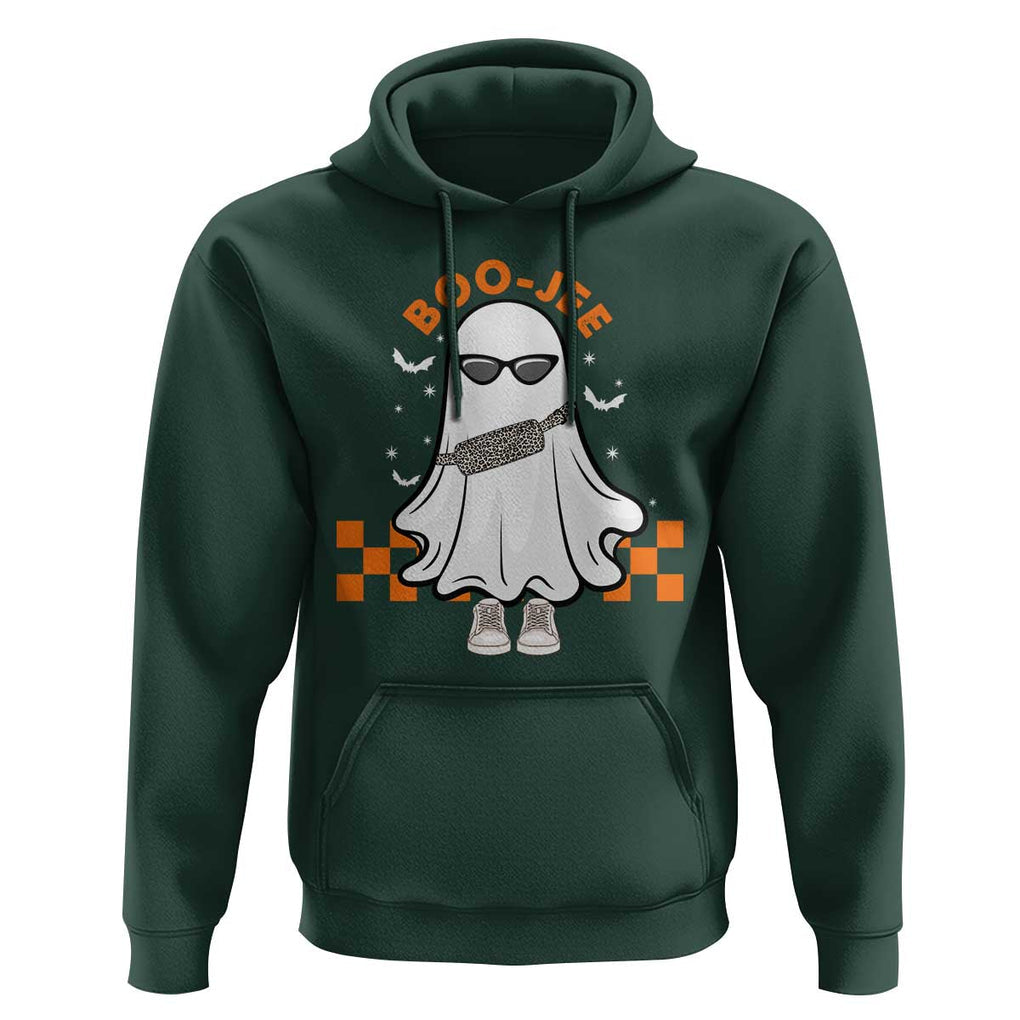 Halloween Boo Sheet Hoodie Cute Spooky Ghost Halloween Costume Boujee Boo-Jee TS02 Dark Forest Green Print Your Wear