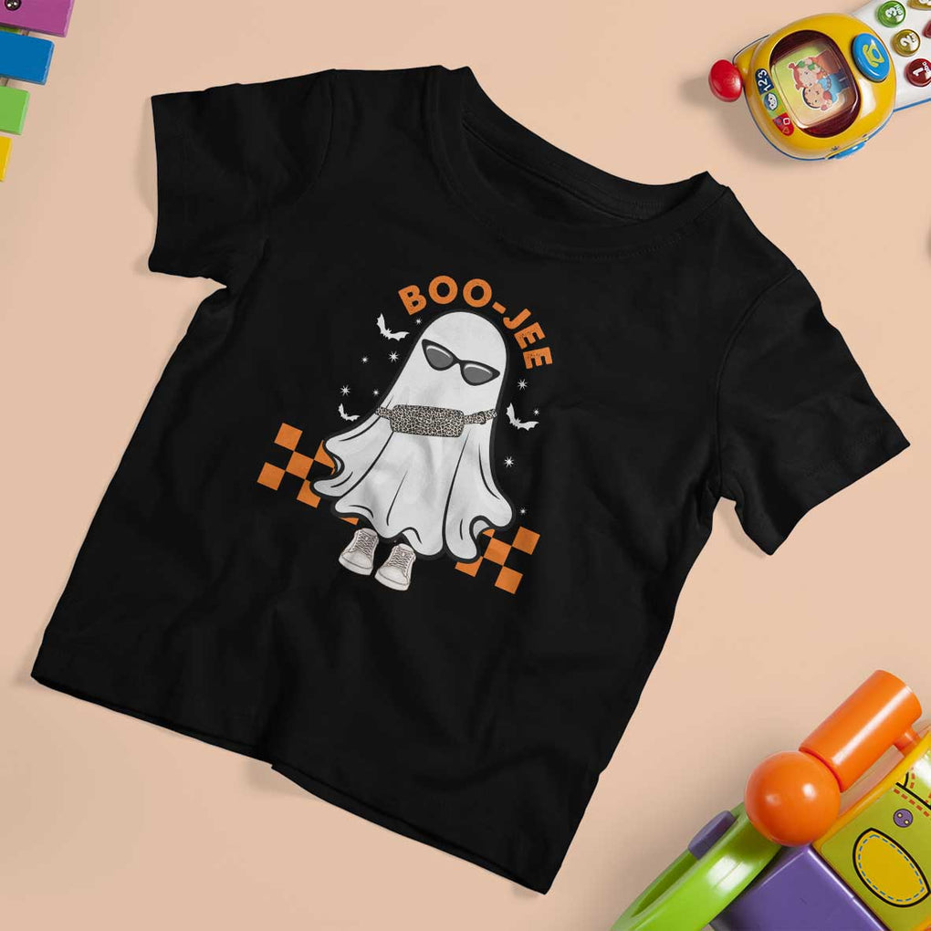 Halloween Boo Sheet T Shirt For Kid Cute Spooky Ghost Halloween Costume Boujee Boo-Jee TS02 Black Print Your Wear