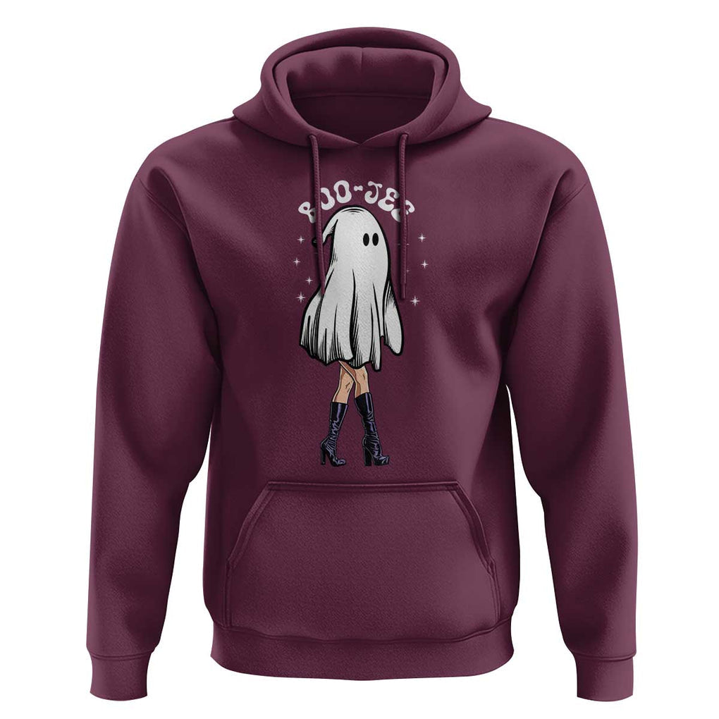 Halloween Boo Sheet Hoodie Classy Ghost Halloween Costume Spooky Boujee Boo-Jee TS02 Maroon Print Your Wear
