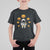Halloween Astronaut T Shirt For Kid Scary Pumpkin Universe Outer Space Halloween Costume TS02 Black Print Your Wear
