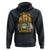 Funny Halloween Frog Hoodie Hocus Croakus Cute Witch Hat Costume TS02 Black Print Your Wear