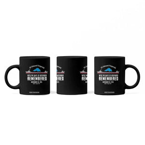 SS Edmund Fitzgerald Gales of November Tribute Coffee Mug Lake Superior Shipwreck Memorial TS02 Print Your Wear