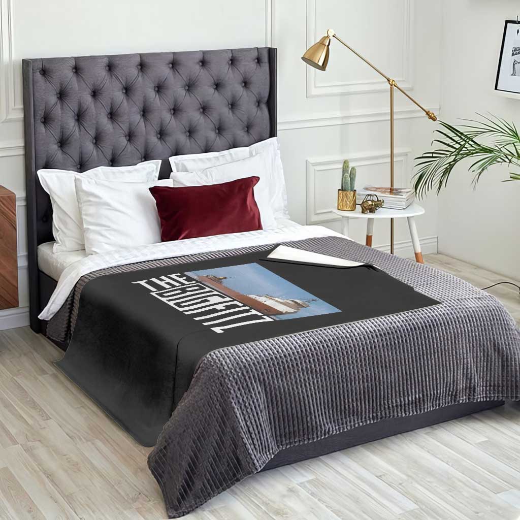 The Big Fitz Tribute Throw Blanket SS Edmund Fitzgerald Freighter Design for Great Lakes History TS02 Print Your Wear