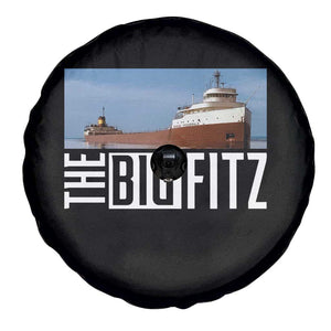 The Big Fitz Tribute Spare Tire Cover SS Edmund Fitzgerald Freighter Design for Great Lakes History TS02 Print Your Wear