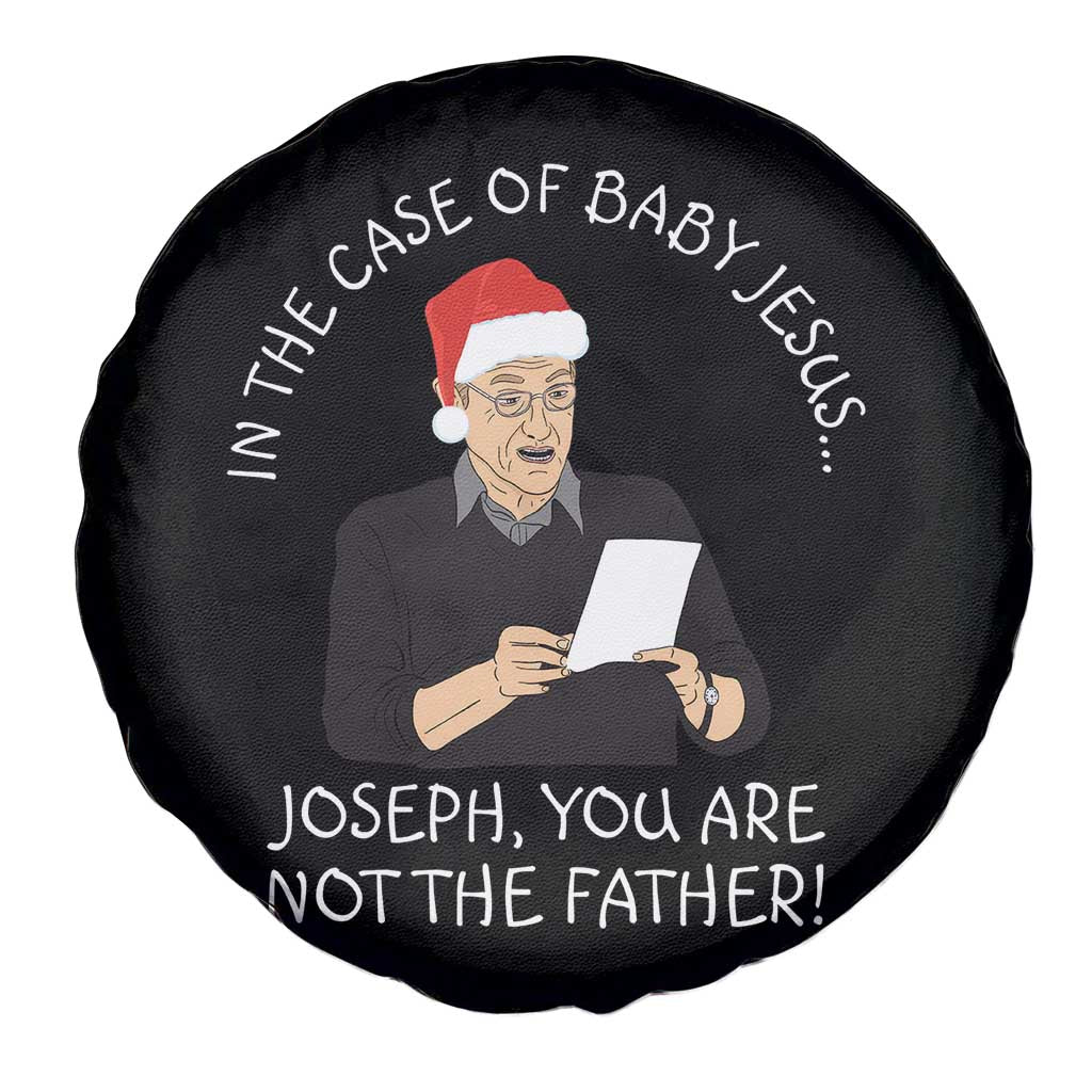 Funny Christmas Jesus Paternity Test Spare Tire Cover Joseph You Are Not the Father Holiday Humor TS02 Print Your Wear