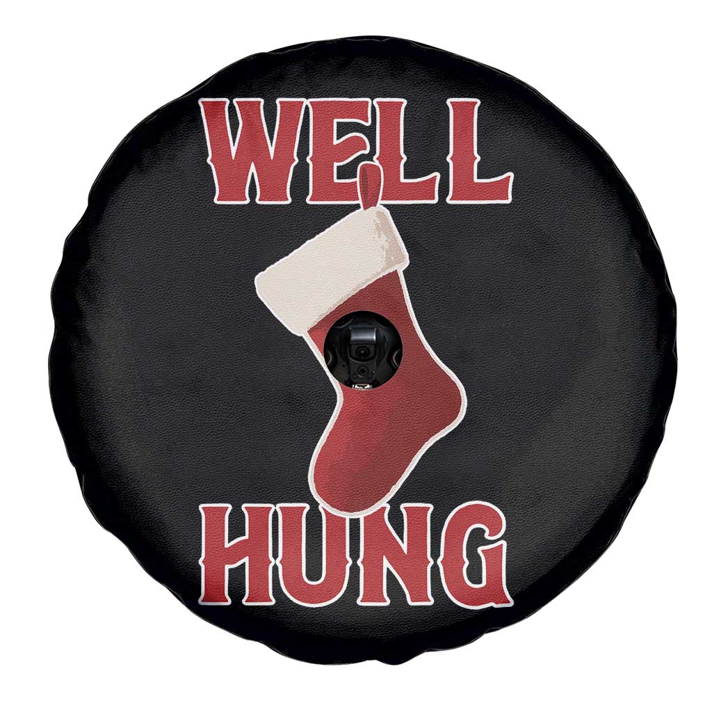 Funny Christmas Stocking Spare Tire Cover Well Hung Naughty Holiday Inappropriate Humor TS02 Print Your Wear