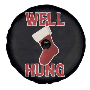 Funny Christmas Stocking Spare Tire Cover Well Hung Naughty Holiday Inappropriate Humor TS02 Print Your Wear