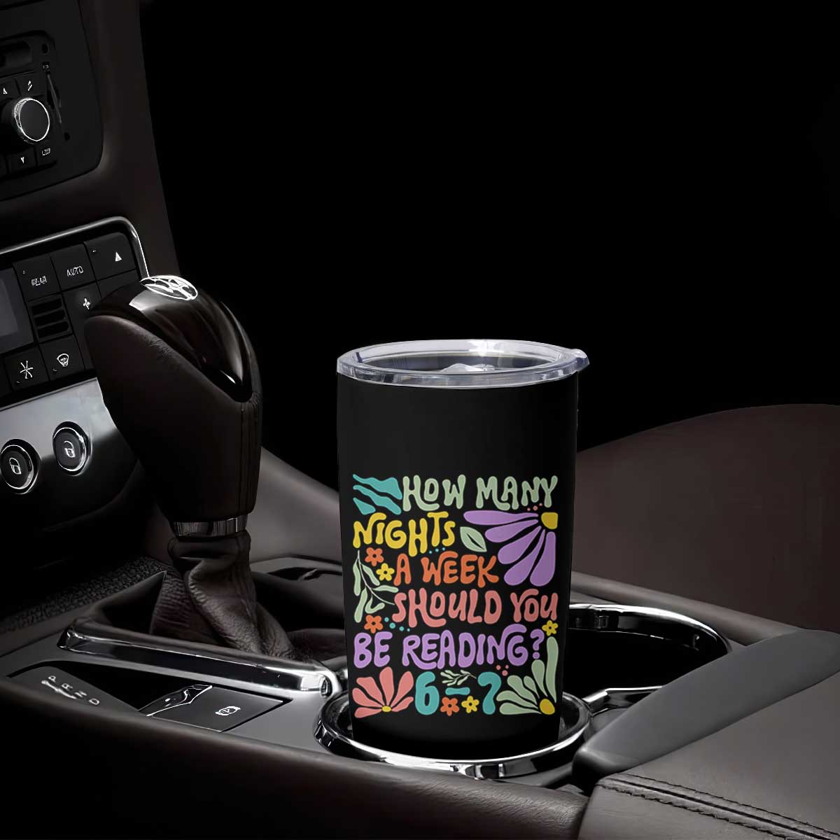 How Many Nights Should You Be Reading 6 7 Tumbler Cup Retro Funny 67 Six Seven Meme Book Lover TS02 Print Your Wear