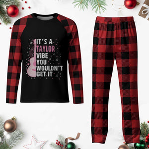 Taylor Name Plaid Pajama Set It's A Taylor Vibe You Wouldn't Get It TS02 Buffalo Plaid Print Your Wear