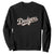 Vintage Retro Dodgers Name Sweatshirt Throwback Classic Style TS02 Black Print Your Wear