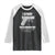 Funny Gun Owner Raglan Shirt I Study Triggernometry I'm Good With Numbers 2nd Amendment Rights TS02 Black White Print Your Wear