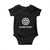 Gun Lover Baby Onesie My Group Therapy Shooting Range TS02 Black Print Your Wear