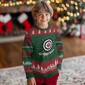 Gun Lover Ugly Christmas Sweater My Group Therapy Shooting Range TS02 Christmas Print Your Wear