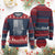 American Flag Rifle Guns Ugly Christmas Sweater Cool Pro Gun Retro Distressed TS02 Burgundy Print Your Wear