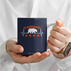 Cardiac Bear Heart Rate Coffee Mug Funny Heart-Stopping Game Day Sport Fans TS02 Print Your Wear