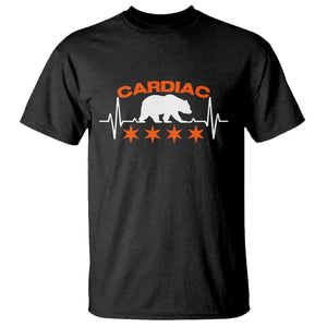 Cardiac Bear Heart Rate T Shirt Funny Heart-Stopping Game Day Sport Fans TS02 Black Print Your Wear