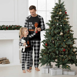 Good Better Best Cardiac Arrest Heart Graphic Plaid Pajama Set Funny Heart-Stopping Game Day Sport Fans TS02 White Plaid Print Your Wear