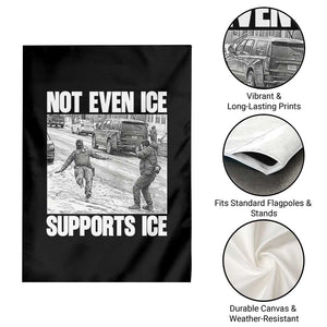 Not Even Ice Supports Ice Garden Flag Viral Political Ice Slipping Captured Meme Against Ice TS02 Print Your Wear