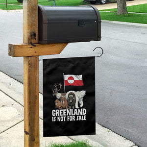 Greenland Is Not For Sale Garden Flag Arctic Animal Resist Protest Greenland Flag TS02 Print Your Wear