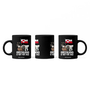 Greenland Is Not For Sale Coffee Mug Arctic Animal Resist Protest Greenland Flag TS02 Print Your Wear
