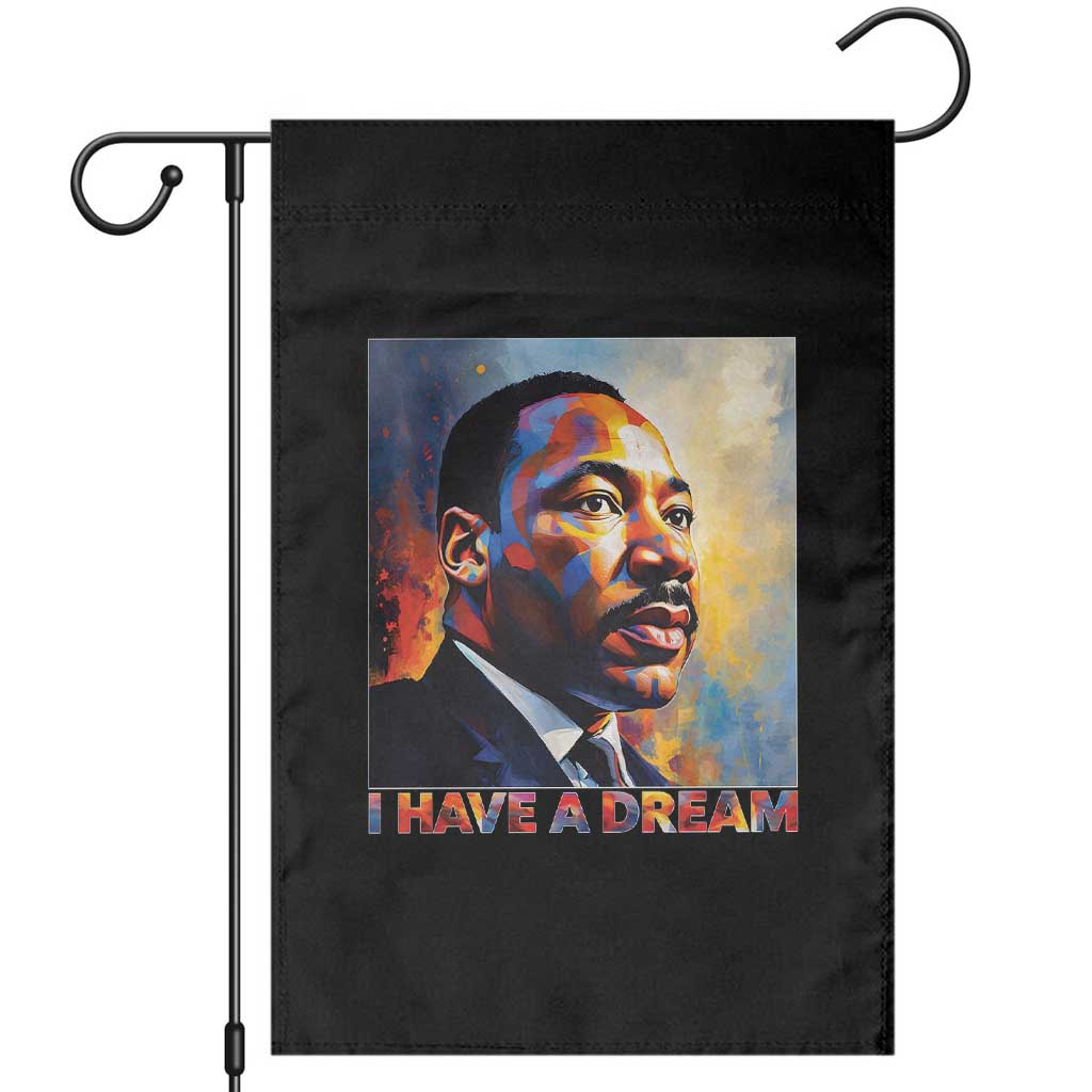 I Have A Dream Inspirational MLK Quotes Garden Flag Equality and Justice Martin Luther King Tribute TS02 Black Print Your Wear