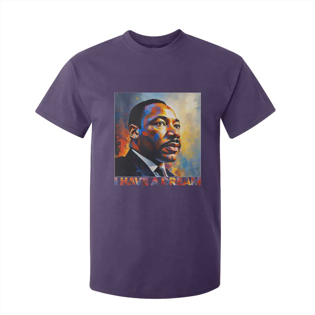 I Have A Dream Inspirational MLK Quotes T Shirt For Kid Equality and Justice Martin Luther King Tribute TS02 Purple Print Your Wear