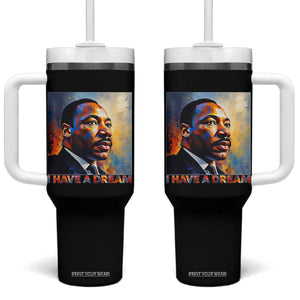 I Have A Dream Inspirational MLK Quotes Tumbler With Handle Equality and Justice Martin Luther King Tribute TS02 One Size: 40 oz Black Print Your Wear