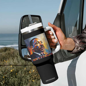 I Have A Dream Inspirational MLK Quotes Tumbler With Handle Equality and Justice Martin Luther King Tribute TS02 Print Your Wear