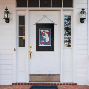 Leave Greenland Alone Polar Bear Resist Garden Flag Vintage Patriotic Propaganda Sovereignty Protest TS02 Print Your Wear