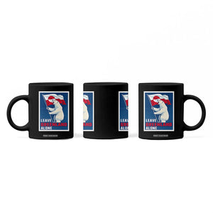 Leave Greenland Alone Polar Bear Resist Coffee Mug Vintage Patriotic Propaganda Sovereignty Protest TS02 Print Your Wear