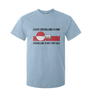 Leave Greenland Alone Polar Bear Protest T Shirt For Kid Not For Sale Patriotic Flag TS02 Light Blue Print Your Wear